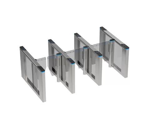 Electronic Optical Barrier Turnstiles Gate 24V 500W For Pedestrian Access