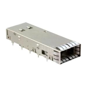 Quality 2110487-1 Position QSFP+ Cage Connector Solder Through Hole wholesale