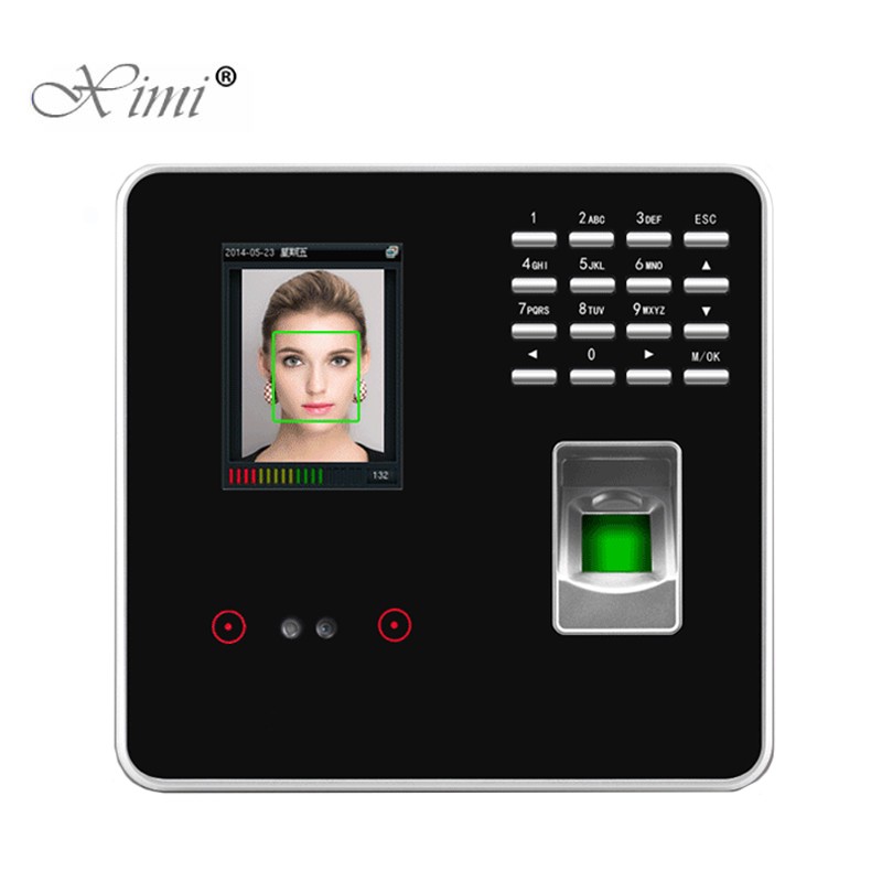 FA200 RFID Card Face Time Attendance Face Recognition Time Clock With Fingerprint Door Access Control System