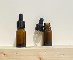 Quality 15ml Amber Dropper Glass Bottle for Medicine / Cosmetics Industrial OEM/ODM wholesale