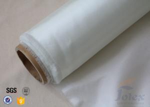 Quality 4oz White Transparent Fiberglass Fabric / Fibreglass Fabric For Surfboard Building wholesale