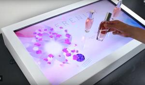 Quality Smart Interactive Showcase Display Screen For Clothes And Shoes Advertising wholesale