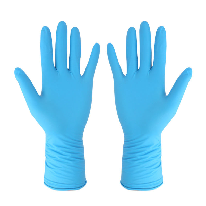 Medical Protective Disposable Powder Free Nitrile Gloves Large