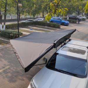 Quality 280G Polycotton Aluminum 180 Degree Awning With Mounting Accessories wholesale