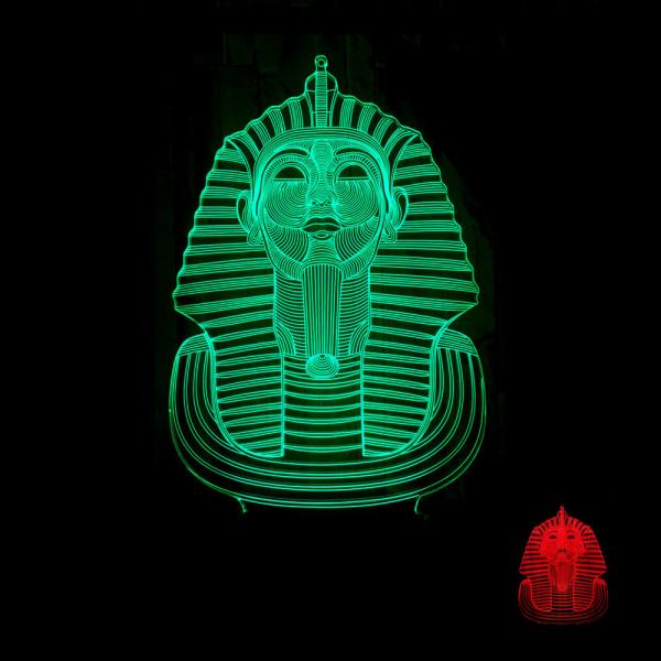 Custom OEM picture logo Sphinx Tourist attraction building 3D night Lights