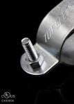 Galvanized Finish Steel Pipe Clamps / Stainless Steel Strut Straps For Mount EMT