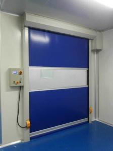PVC High Speed Door With Frequency Conversion Motor For Clean Room Anti Dust Of Factory