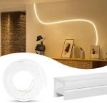 Exterior Waterproof 12/24V Silicone LED Light Strip For Home Decor Neon LED