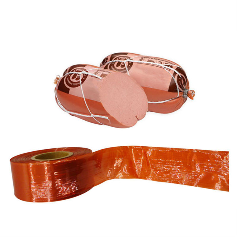 Colorful Flexography Printed Plastic Sausage Casing Roll For Sausages