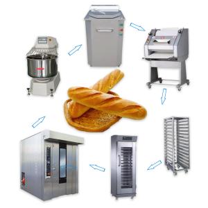 Quality Full Automatic Bakery Loaf French Baguette Production Line For Bread Baking wholesale