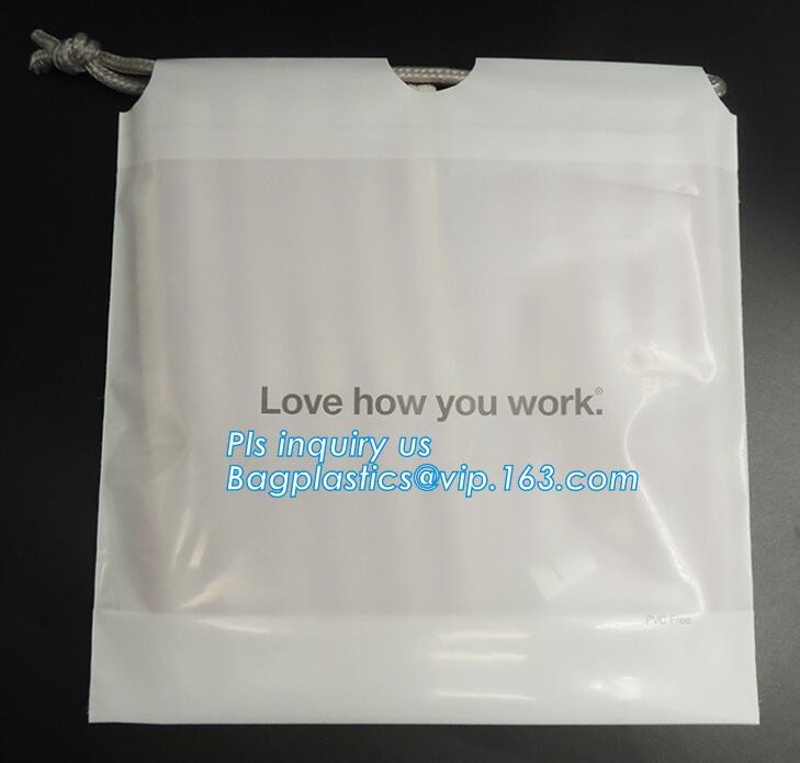 Biodegradable Waterproof Travel Drawstring Bag Shoe Laundry Underwear Makeup Storage Pouch Backpack Laundry Bag bagease