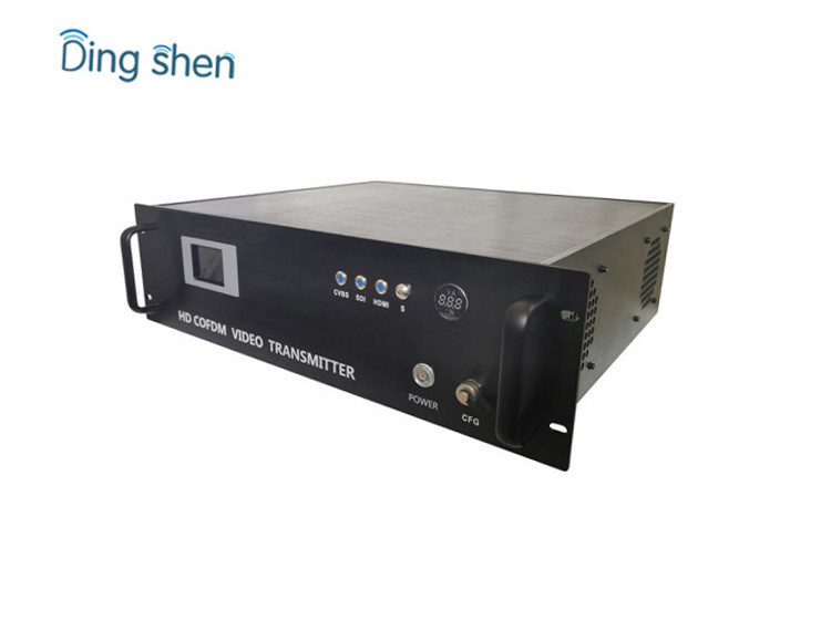 Vehicle Mounted HD Video Surveillance Sender COFDM Wireless Transmitter Long Distance