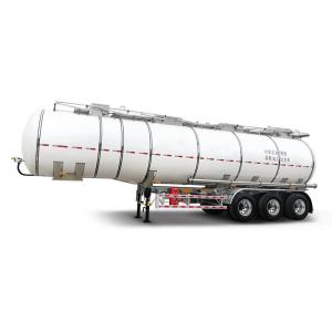 Quality 40000L 30t Aluminum Semi Insulated Tanker Trailers 3 Axles wholesale