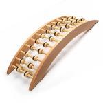 Natural Wooden Electric Back Massager Eco Friendly Material Increases Blood
