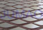 Perforated Strong Architectural Expanded Metal Flattened With Diamond Holes