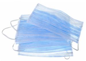 Quality 3 Ply Disposable Earloop Face Mask Safety Protection Non Woven Fabric wholesale