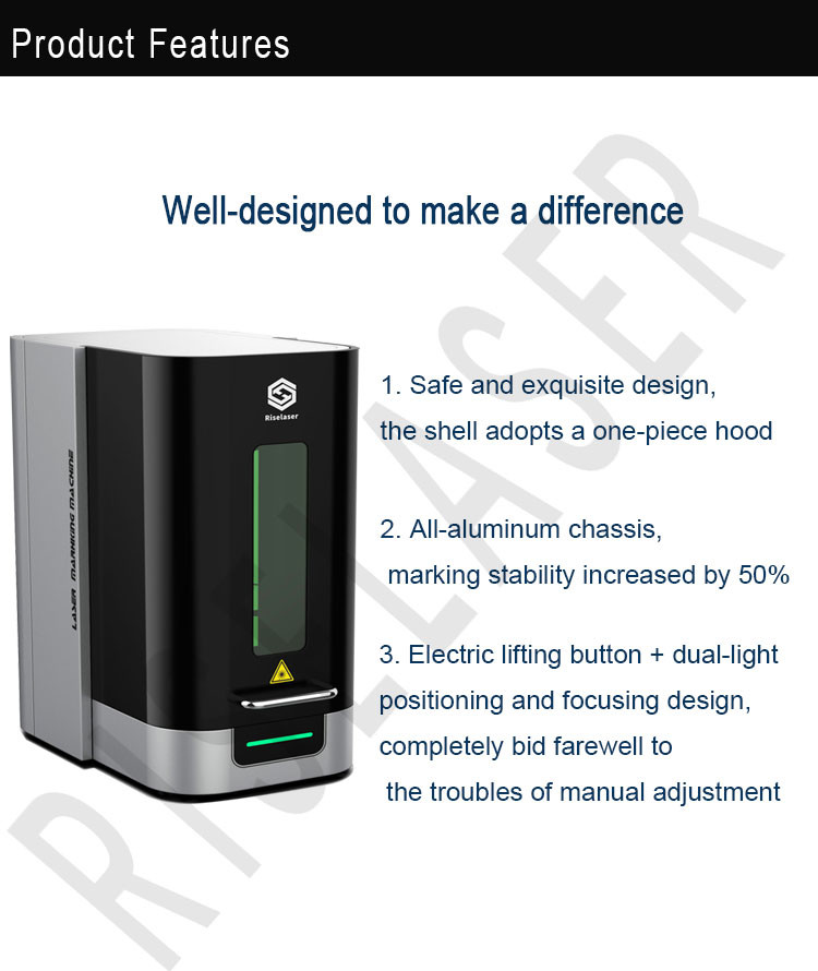 MINI 20W 3D Laser Engraving Machine For Jewelry Engraving Marking
