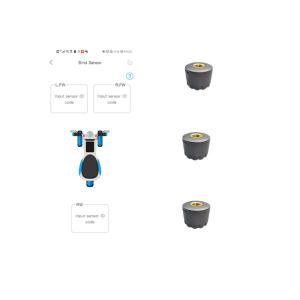 Quality Real Time Bicycle Tire Pressure Monitor Bluetooth Bike TPMS wholesale