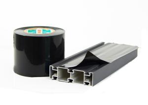 Quality Black Medium Tack PE Protective Film Scratch Proof Polyethylene Plastic Film wholesale