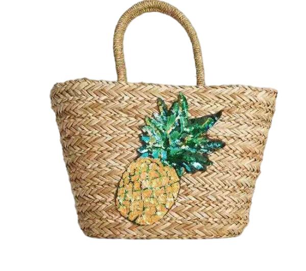 ECO Friendly Fashion Summer Tote Handbag Bohemian Handmade Bali Bags Straw Beach