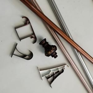 Quality Zinc Alloy 22 Inch 7.2 Metres Removable Curtain Rod wholesale
