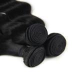 Unprocessed Human Brazilian Weave Bundles , Soft And Smooth Deep Wave Curly Hair
