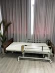 Electric Home elderly nursing Bed with Lockable Wheels