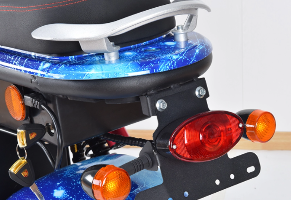 1500w Fast Electric Motorcycle Scooter Fat 0-60 60 65 70 Mph 2 Wheel Citycoco