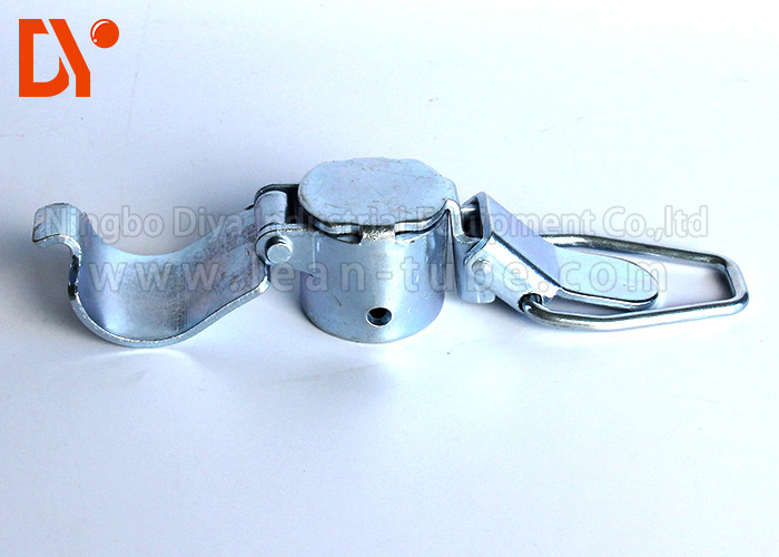 Metal Lean Tube Connector , Cold Welded Pipe Support Clamp Anti - Rust