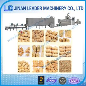 Quality Industrial soybean protein soya nugget food processing equipments wholesale