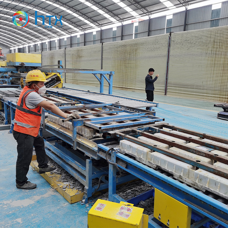 Fully Automatic Wet Material Pouring Production Line