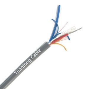 Quality FTTH Hybrid Composite Cable , G657a2 LSZH Fiber Copper Hybrid Cable wholesale