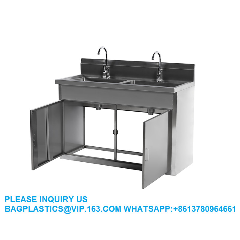 Lab Furniture Supplies Factory Customized Stainless Steel Metal Cabinet With Hook