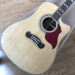 Custom Solid Spruce Top Songwriter Studio Deluxe Electric Acoustic Guitar