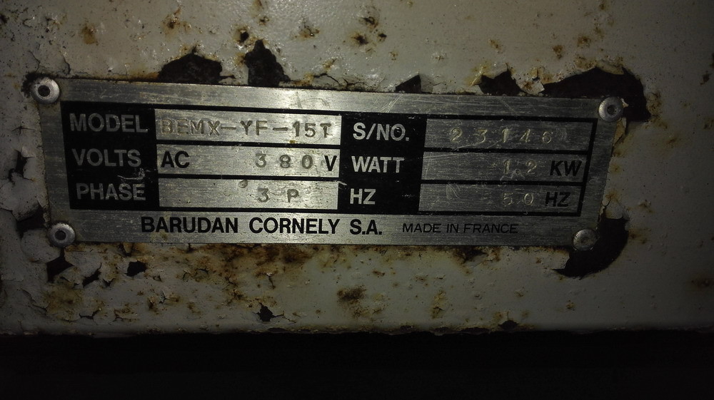 Barudan Used Multi Head Embroidery Machines , 300 X 350 / 350mm Emb.Area