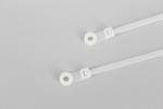 DEMOELE 3.2*150mm Natural Black colorful nylon Mountable head cable ties round