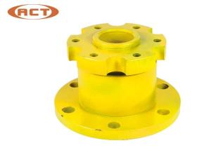 Quality Yellow Excavator Spare Parts Fan Seat For Komat Su PC200-3/5 143*114*40 6136-61-3610 wholesale