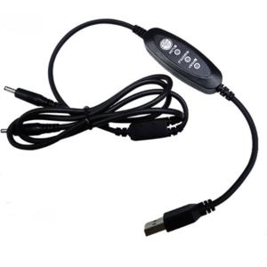 Quality Low Voltage Usb Dc Cable 13cm Straight Angle Usb Power Switch Cable wholesale