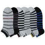 Stripe ankle socks