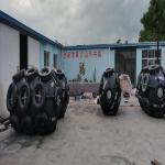 50kpa Yokohama Pneumatic Fender Ship Anticollision Pneumatic Rubber Fender