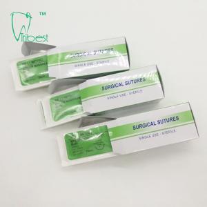 Quality OEM Surgical Polyglycolic Acid Suture With Needle Nylon Silk wholesale
