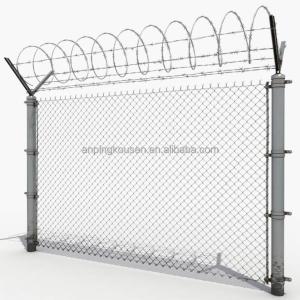 Quality Sustainable High Security Welded Mesh Airport Fencing with Heat Treated Y Fence Post wholesale