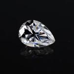 Special Shape Moissanite White VVS1 Round Flawless Moissanite Stone