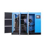 175hp 132kw Horizontal Two Stage Screw Air Compressor Permanent Magnet