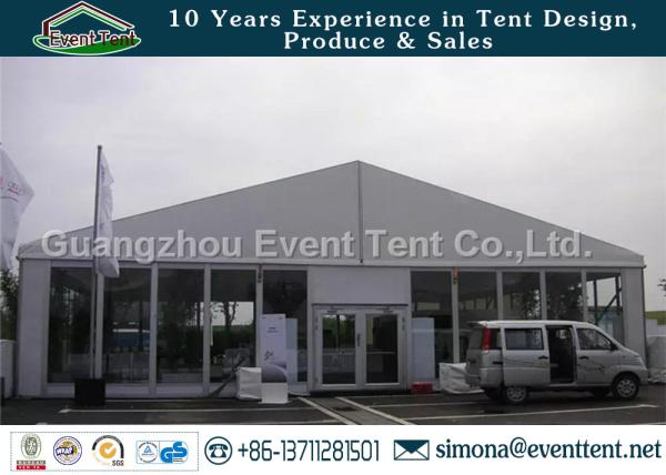 Double PVC Cover Large Outdoor Tent 850g / Sqm For Car Exhibition Event