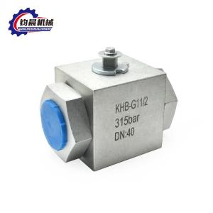 Quality KHB-G11/2 Stainless Steel High Pressure Hydraulic Ball Valve for Customized Support wholesale
