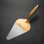 Wooden Handle Round High Carbon Hardened Tempered Steel Pointing Masonry