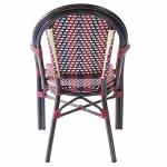 Environmental Protection Bamboo Finish Bistro Dining Chairs