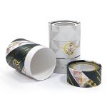 Custom Printed Tube Packaging Box Biodegradable Round Paper Tube Box For Cake