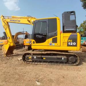 Quality Komatsu PC120-8/ 12Tons Used Excavator Equipment Long Working Hours wholesale